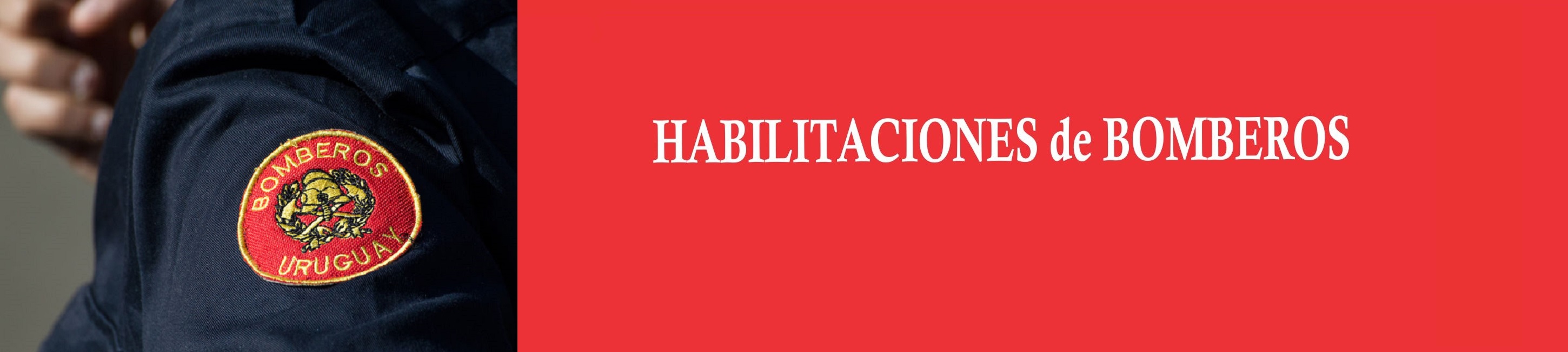 Habilitaciones de bomberos